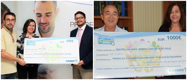 Ganhadoras do concurso “Publicação Solidária” recebem seus prêmios