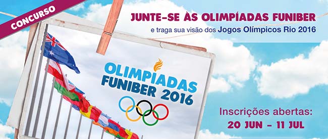 Junte-se à festa do esporte com o Concurso Olimpíadas FUNIBER