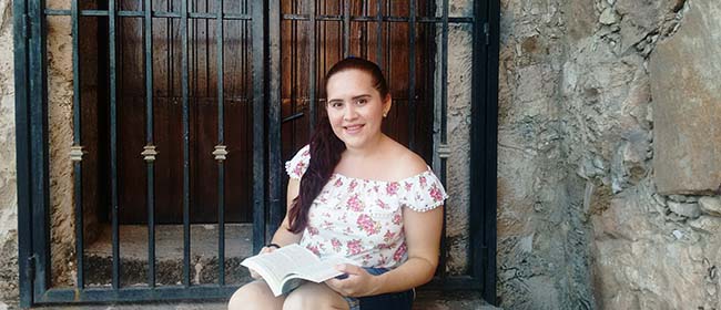 Opinião da Miriam Alicia Herrera Morfin, aluna com bolsa de estudos no Mestrado em Nutrição e Biotecnologia Alimentar