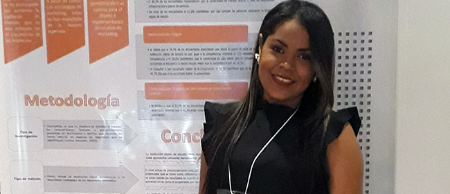 Opinião de Merjoury Ballesteros Herrera, estudante colombiana bolsista da FUNIBER