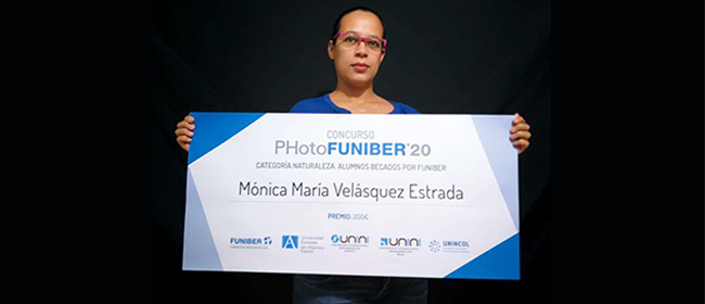 Entrevista com Mónica María Velásquez Estrada, uma das vencedoras do concurso PHotoFUNIBER