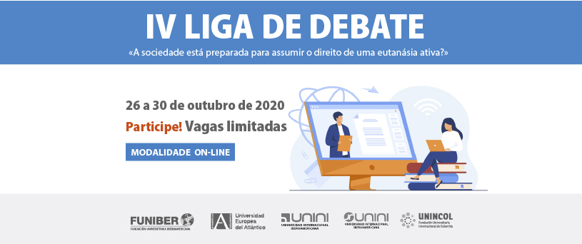 Alunos da rede universitária da FUNIBER participarão da Liga de Debates UNEATLANTICO