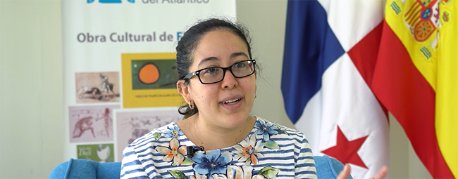 Entrevista com Nathdiushka de Boutaud, estudante panamenha, bolsista pela FUNIBER