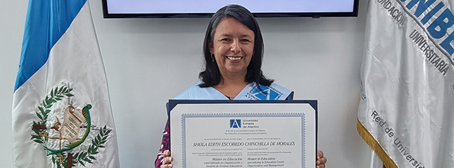 Entrevista com Sheila Edith Escobedo, estudante da área de Educação bolsista da FUNIBER