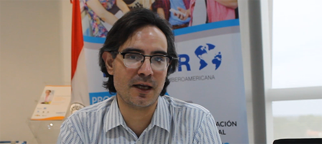 Entrevista com Alcides Tadeo Chaux, estudante do Paraguai, bolsista pela FUNIBER