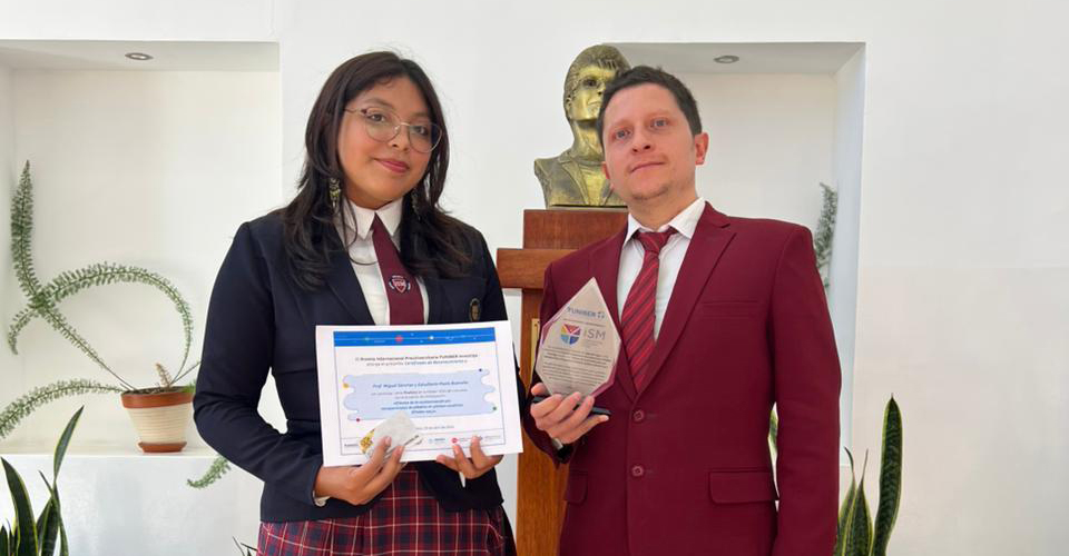 Entrevista com a vencedora do Prêmio Internacional de Pesquisa Pré-Universitária FUNIBER: Paula Buenaño